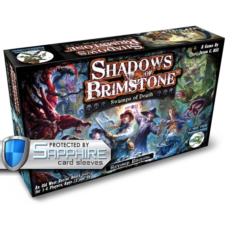 SAFEGAME Swamps of Death Revised: Shadows of Brimstone + bustine protettive