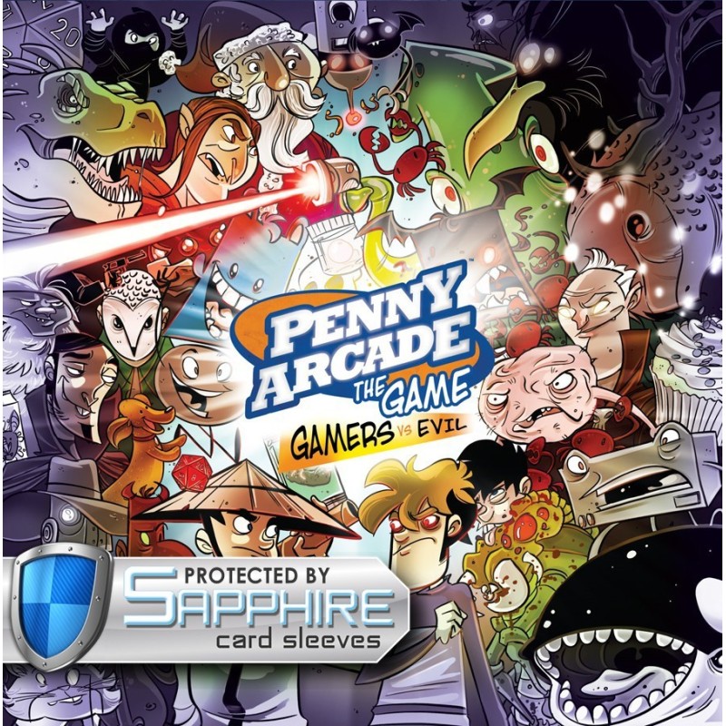 SAFEGAME The Penny Arcade Game: Gamers vs. Evil + bustine protettive