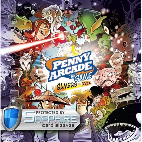 SAFEGAME The Penny Arcade Game: Gamers vs. Evil + bustine protettive