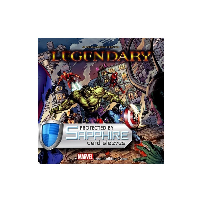 SAFEGAME Legendary: A Marvel Deck-building Game + bustine protettive