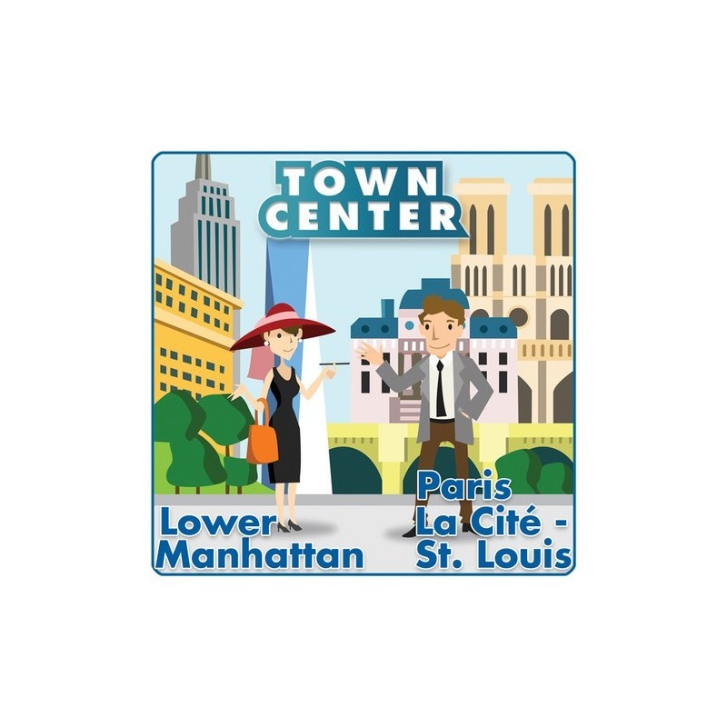 Lower Manhattan - Paris La Cite: Town Center (4th Ed.)