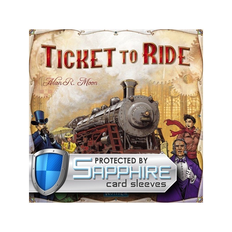 SAFEGAME Ticket to Ride ITA + bustine protettive