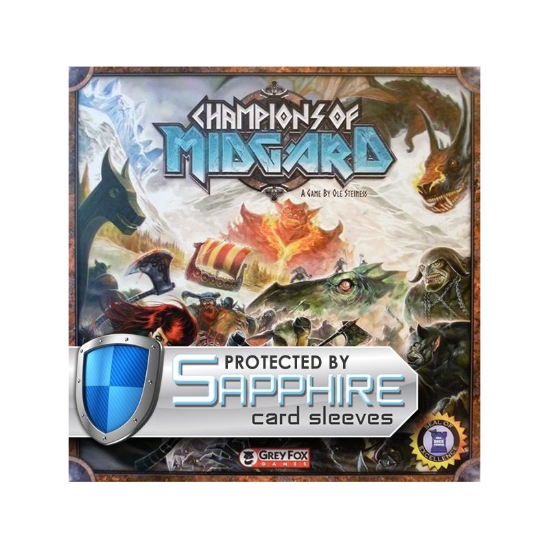 SAFEGAME Champions of Midgard + bustine protettive