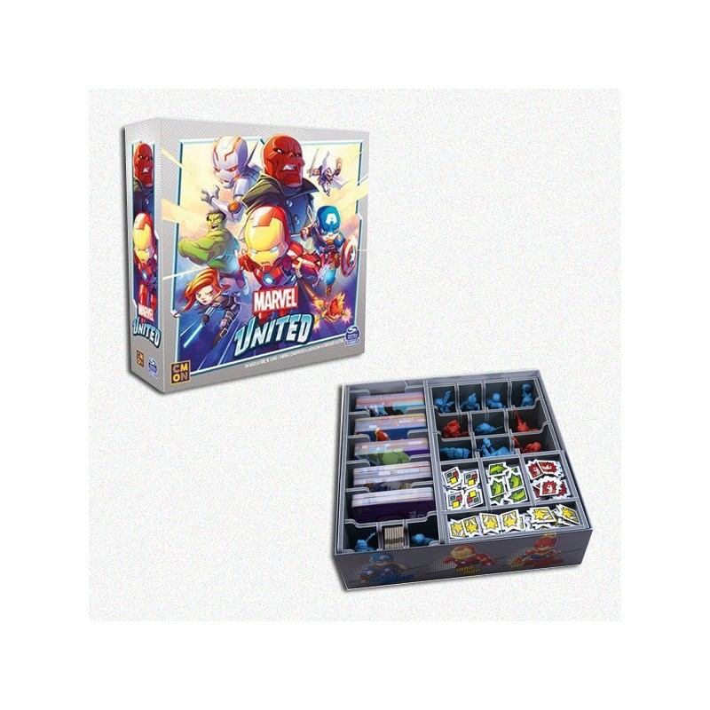 BUNDLE Marvel United + Organizer Folded Space in EvaCore