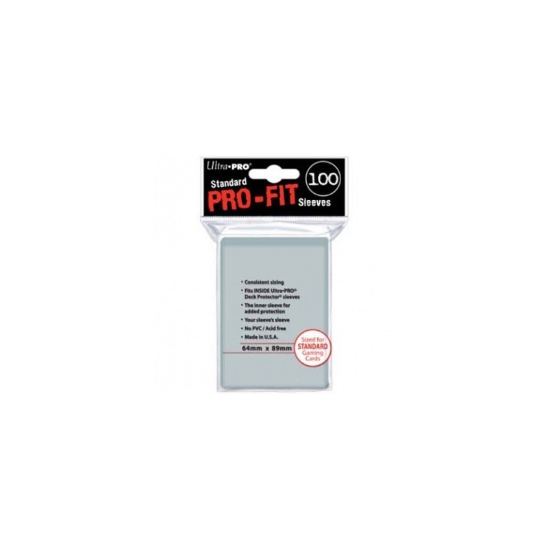 UltraPro - Bustine protettive trasparenti PRO-FIT 64x89 (100 bustine) UPR 82712