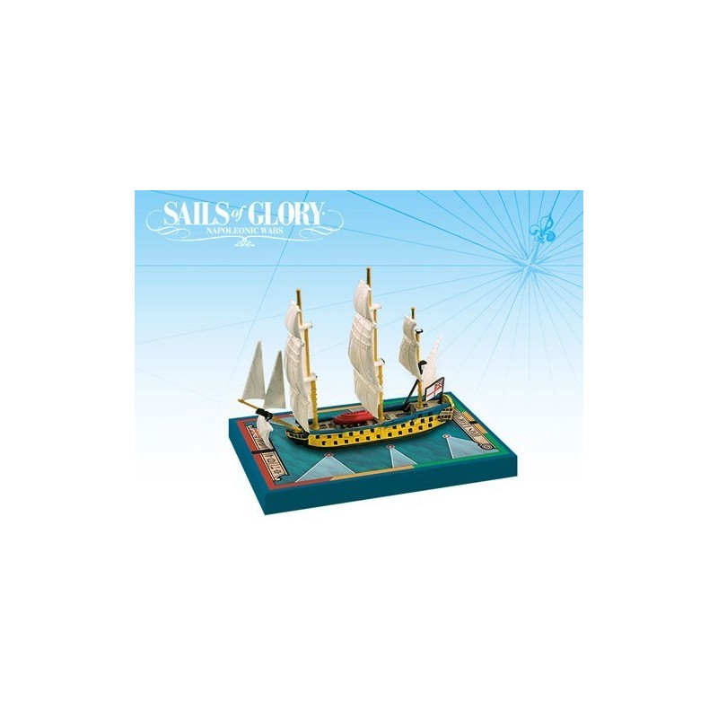 HMS Leopard 1790 / HMS Isis 1774: Sails of Glory ARESGN110B