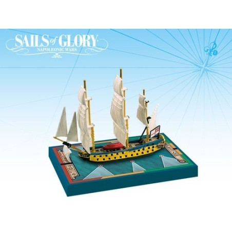 HMS Leopard 1790 / HMS Isis 1774: Sails of Glory ARESGN110B