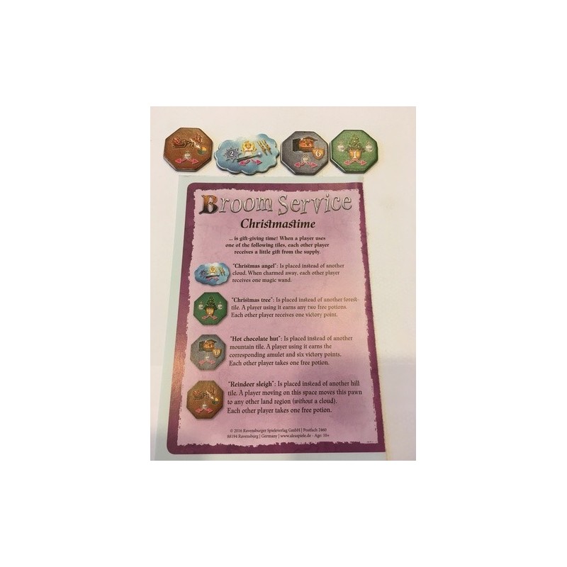 CALENDARIO DELL'AVVENTO 2016 GIORNO 5 - Broom Service (mini-espansione): Christmastime