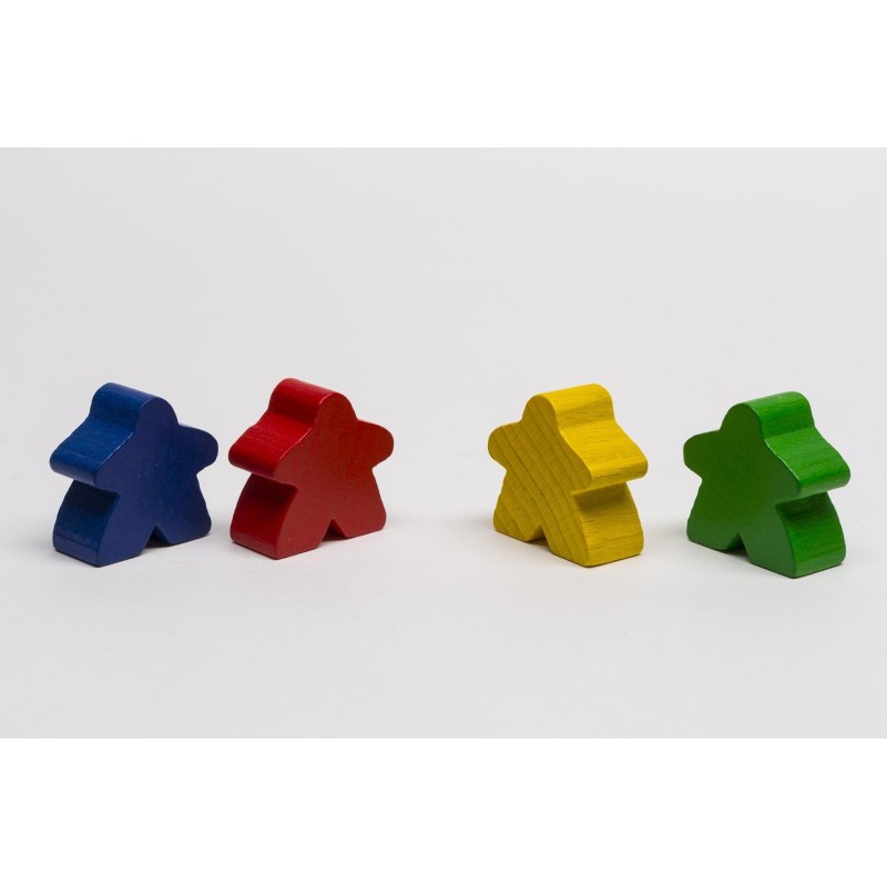 Meeple Carcassonne gigante Giallo