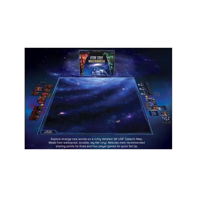 Galaxy Playmat - Star Trek: Ascendancy (Tappetino)