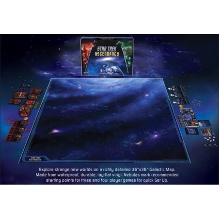 Galaxy Playmat - Star Trek: Ascendancy (Tappetino)