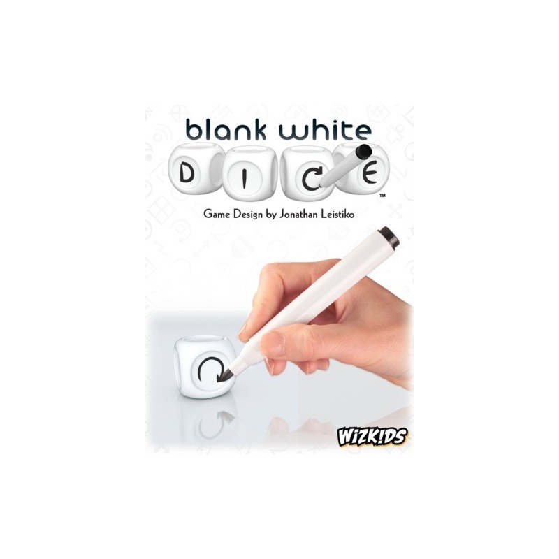 Blank White Dice