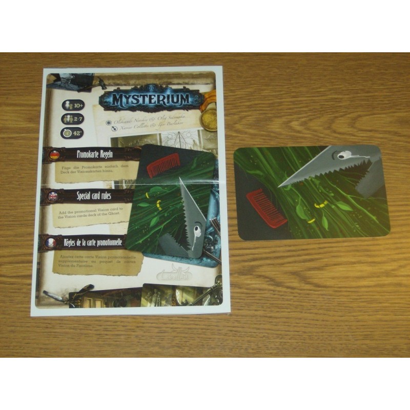 CALENDARIO DELL'AVVENTO 2016 GIORNO 11 - Mysterium (mini-espansione): Vision Promo Card Advent Calendar 2016