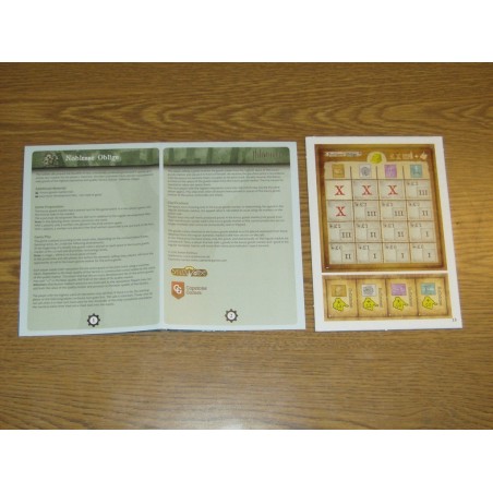 CALENDARIO DELL'AVVENTO 2016 GIORNO 13 - Arkwright 2nd Ed. (mini-espansione): Noblesse Oblige