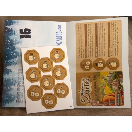 CALENDARIO DELL'AVVENTO 2016 GIORNO 16 - Bohemian Villages  (mini-spansione): Special Action Tiles