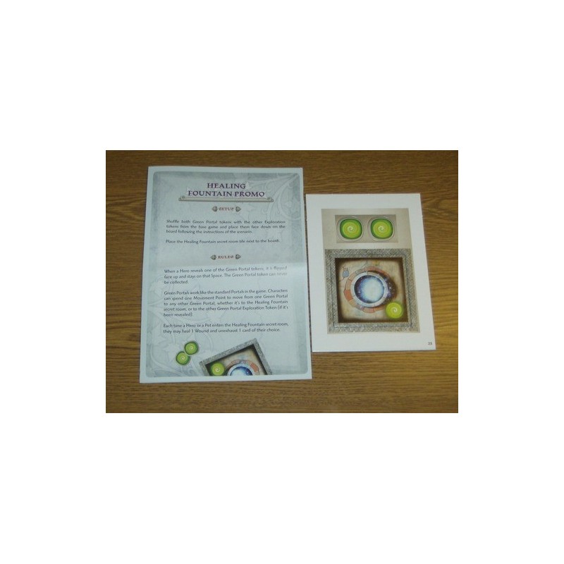 CALENDARIO DELL'AVVENTO 2016 GIORNO 23 - Arcadia Quest  (mini-espansione) Promo Healing Fountain