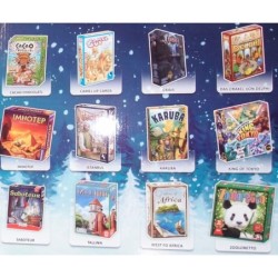 Calendario dell'Avvento dei Giochi da Tavolo 2016 (collezione di espansioni) -  Brettspiel Adventskalender 2016