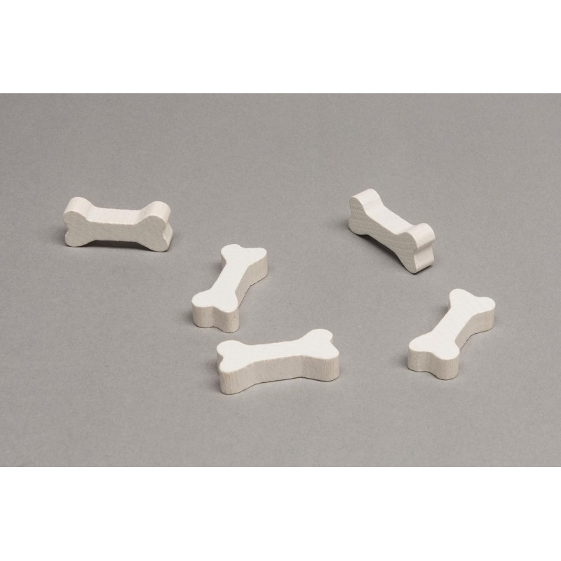 Osso 35x15x8mm bianco
