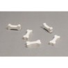 Osso 35x15x8mm bianco