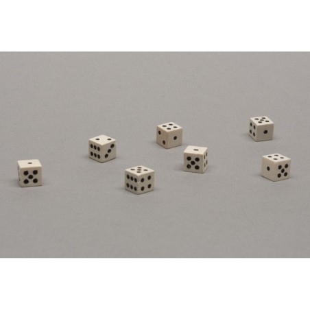 Dado d6 8mm legno naturale