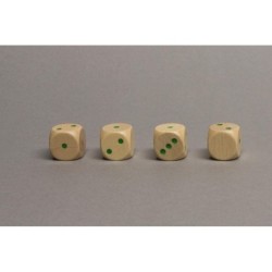 Dado d6 16mm legno...