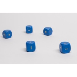 Dado d6 18mm legno simboli...