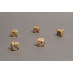 Dado d6 16mm legno...