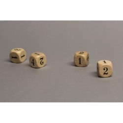 Dado d6 16mm legno naturale...