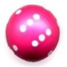 Dado d6 Sferico Opaco Rosa - K10839