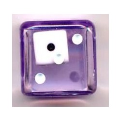 Dado d6 dentro d6 Viola -...