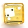 Dado d6 dentro d6 Giallo - K10303