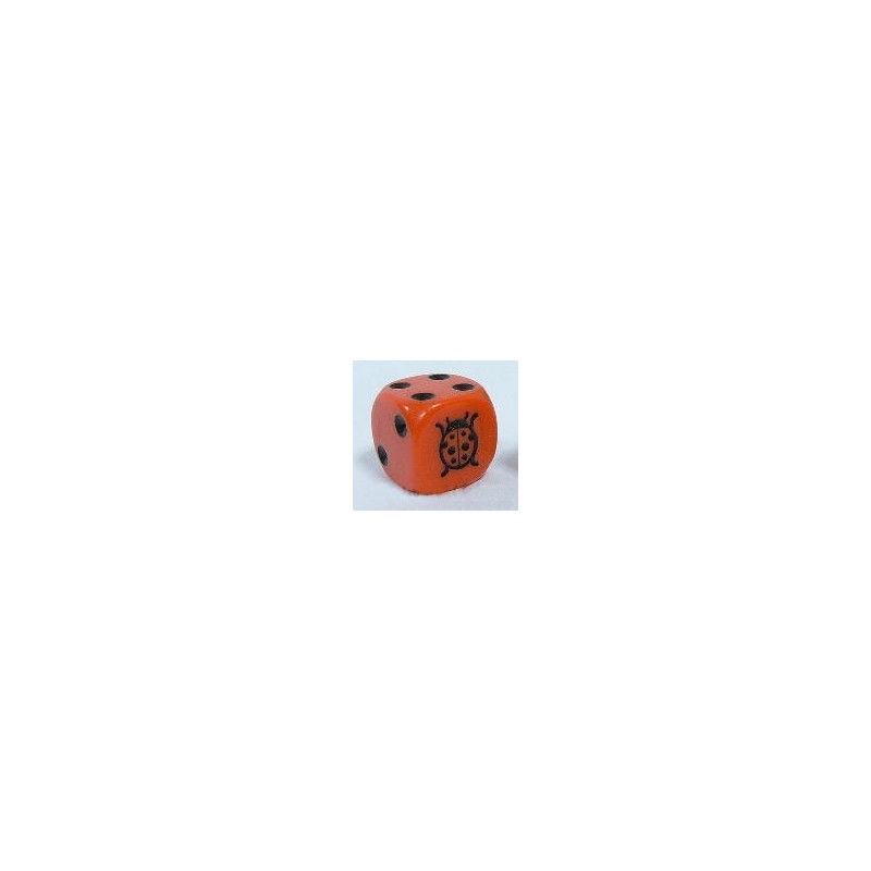 Dado d6 Animale (coccinella) - K15162
