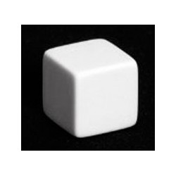 Dado d6 25mm Vuoto (bianco)...