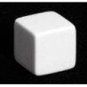 Dado d6 25mm Vuoto (bianco) - K02149