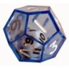 Dado d12 dentro d12 Blu - K12598