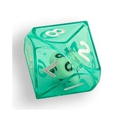 Dado d10 dentro d10 Verde -...