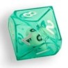 Dado d10 dentro d10 Verde - K12594