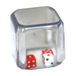 Dado 3d6 dentro d6 (due colore) - K11865