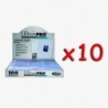 BUNDLE 10x UltraPro - Foglio Silver 9 taschine (11 fori)