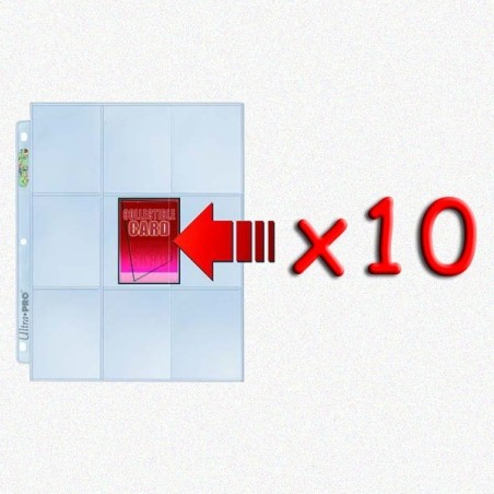 BUNDLE 10x UltraPro - Foglio 9 taschine (taglio laterale)