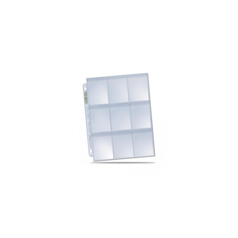 UltraPro - Foglio Secure Platinum 9 taschine (3 fori, piega antipolvere) - UPR84732