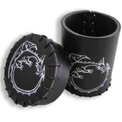 Bicchiere in cuoio lancia...