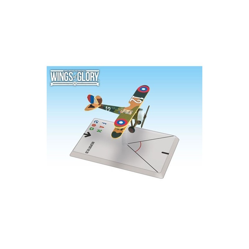 Wings of Glory - Nieuport NI 28 (Rickenbacker) AREWGF120C