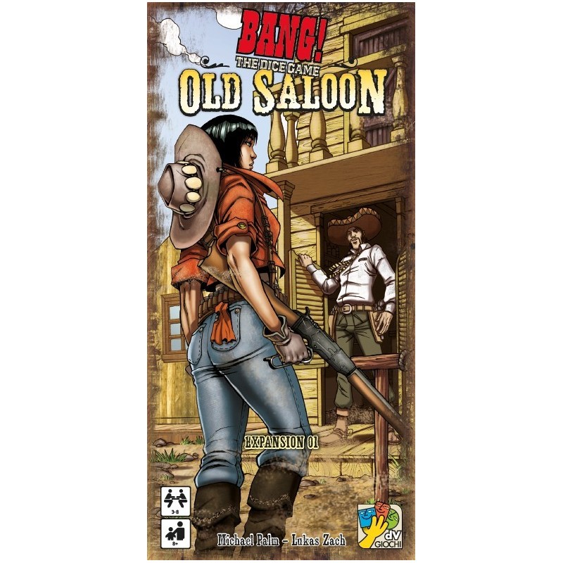 Old Saloon: Bang! The Dice Game