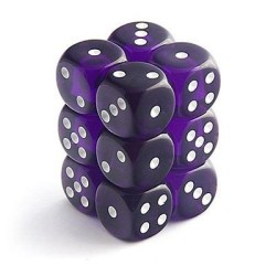 Set 12 dadi D6 16mm...