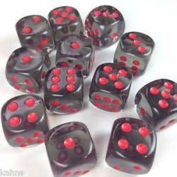 Set 12 dadi D6 16mm...