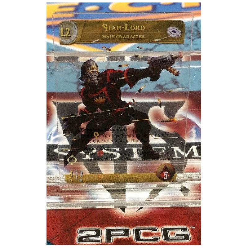 Star-Lord Clear Plastic Promo: VS System 2PCG