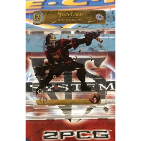 Star-Lord Clear Plastic Promo: VS System 2PCG