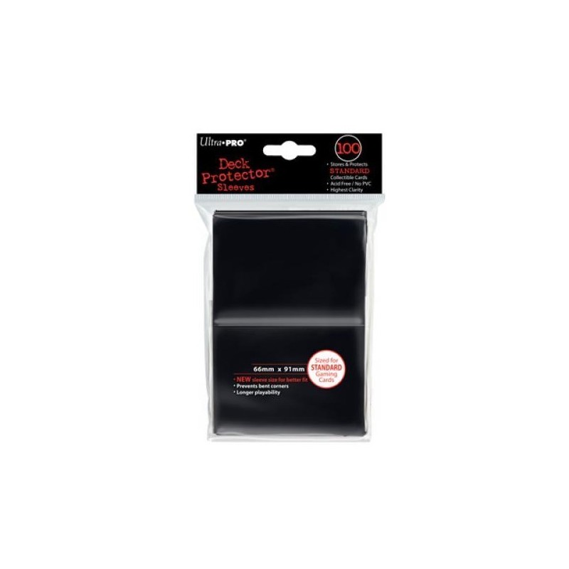 UltraPro - Bustine protettive 66x91 retro NERO (100 bustine) UPR82691