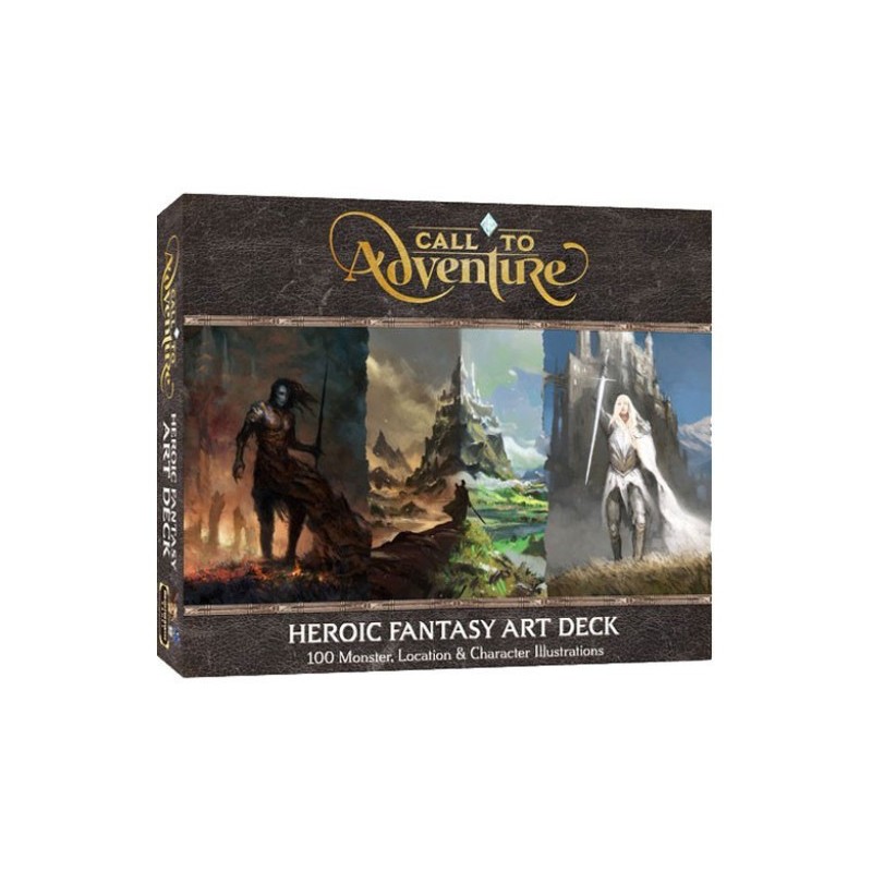 Heroic Fantasy Art Deck: Call to Adventure 2nd Pr.